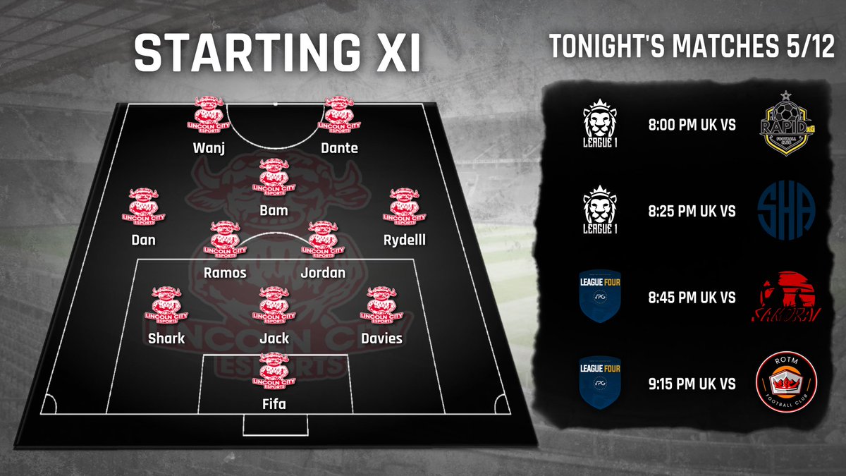 Imps Esports (@impsesports) on Twitter photo ๐ด Match Day โช๏ธ
<a href="/OfficialVPG/">Virtual Pro Gaming</a>
<a href="/LincolnCity_FC/">Lincoln City FC ๐บ๐ฆ</a>
๐ I <a href="/VPGUK/">VPG UK Leagues</a> League One A I <a href="/VPGEurope/">Virtual Pro Gaming | Europe</a> League Four
๐๏ธ I ๐ I <a href="/FCRapidxG/">FC Rapid xG</a>
โ๏ธ I ๐ I <a href="/sha_es76780/">Sha Es</a>
๐๏ธ I ๐ I <a href="/proligsamurai/">Samurai</a>
๐๏ธ I ๐ I <a href="/ROTM2024/">ROTM</a>
#ImpsAsOne ๐ดโช๏ธ๐ดโช๏ธ ๐ด Match Day โช๏ธ
<a href="/OfficialVPG/">Virtual Pro Gaming</a>
<a href="/LincolnCity_FC/">Lincoln City FC ๐บ๐ฆ</a>
๐ I <a href="/VPGUK/">VPG UK Leagues</a> League One A I <a href="/VPGEurope/">Virtual Pro Gaming | Europe</a> League Four
๐๏ธ I ๐ I <a href="/FCRapidxG/">FC Rapid xG</a>
โ๏ธ I ๐ I <a href="/sha_es76780/">Sha Es</a>
๐๏ธ I ๐ I <a href="/proligsamurai/">Samurai</a>
๐๏ธ I ๐ I <a href="/ROTM2024/">ROTM</a>
#ImpsAsOne ๐ดโช๏ธ๐ดโช๏ธ