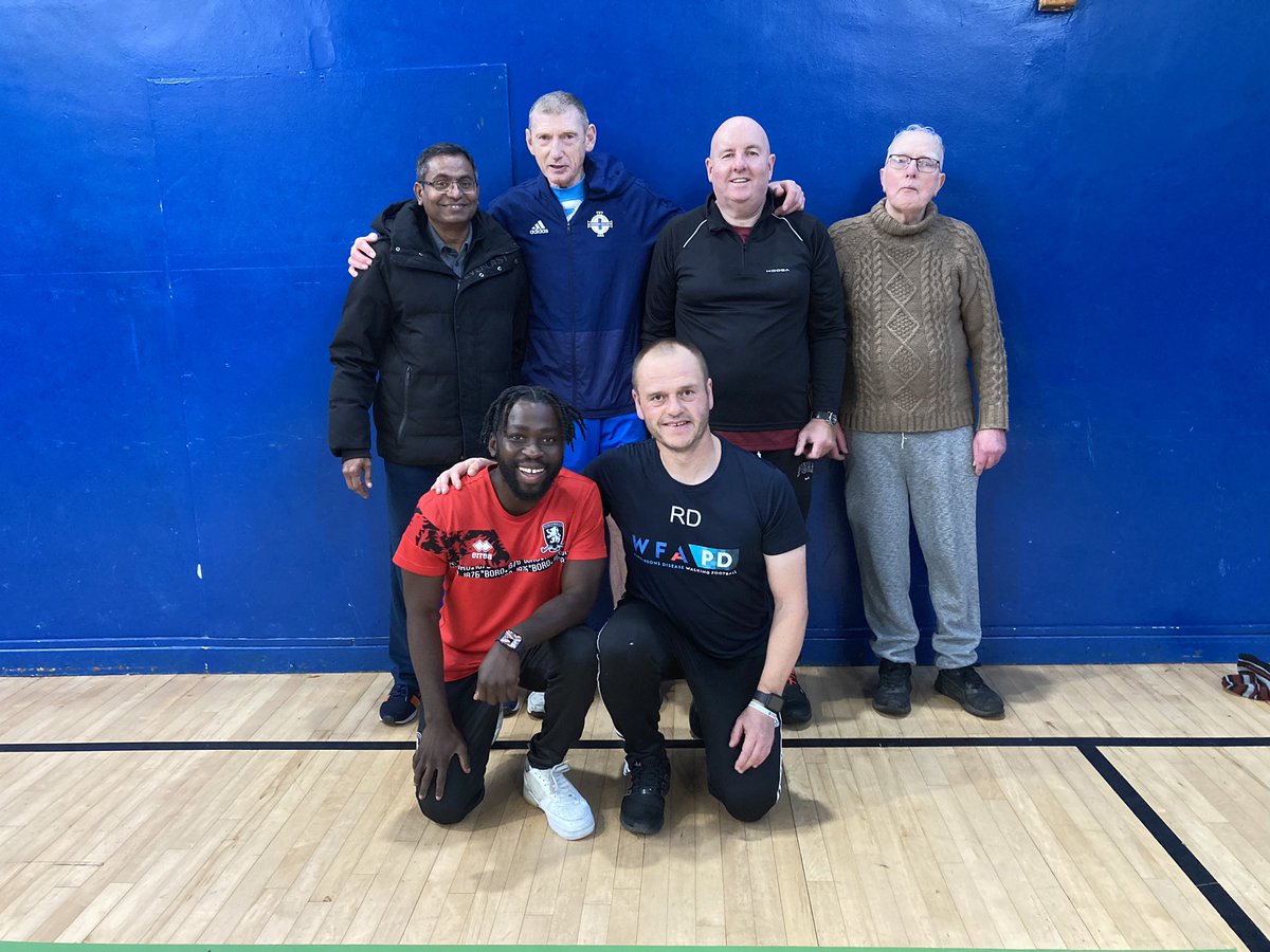 A great first session of #walkingfootball with <a href="/MFCFoundation/">MFC Foundation</a> for people with #parkinsons and other #neurological #conditions at #Grangefield #communitycentre #Stocktonontees <a href="/ParkinsonsUK/">Parkinson's UK</a> <a href="/thewfauk/">The WFA</a> <a href="/NTeesHpoolNHSFT/">North Tees and Hartlepool NHS Foundation Trust</a> <a href="/SouthTees/">South Tees Hospitals</a> <a href="/PDNEC_RIG/">Parkinson's North East & Cumbria RIG</a> #fun #friendship #football 🌷⚽️🤝🏻