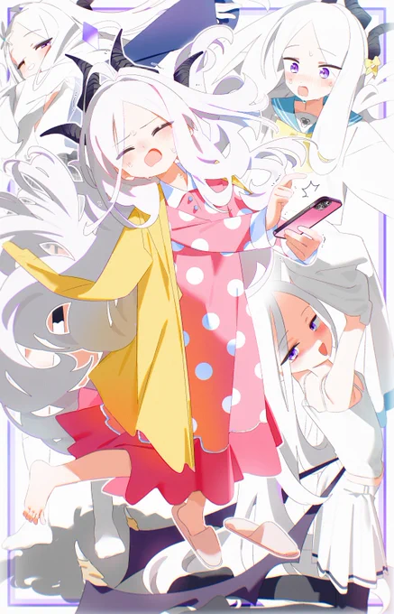 #ブルアカ #100日チャレンジ90日, ヒナがたくさん 