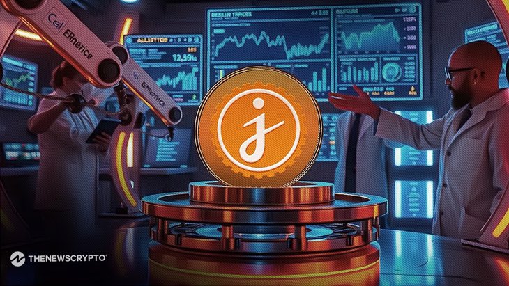 heysamuelkim's tweet photo. 🚨Bitcoin Of Japan Soars 25%🚨

🔸JasmyCoin price jumped 25%, crossing the much-awaited $0.05 price level. 

🔸JASMY topped gainer’s list on CoinMarketCap amidst cancer treatment announcement with blockchain technology from the team. 

🔸Being called Japan’s Bitcoin, the JasmyCoin token has been trending with its substantial price rise as Bitcoin reached the $100K milestone.

Read Article Here ➡️📲 https://t.co/7qKi1qtY5o

#JASMY #ジャスミー #재스미