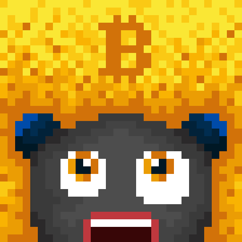 Gilzar8's tweet photo. In celebration of BTC hitting $100,000.00
I wanted to share one of my grails

Podmork PIX29
11/28/2020 - @Hackatao 
@Pixelchain_Dapp https://t.co/0hGODnikp5