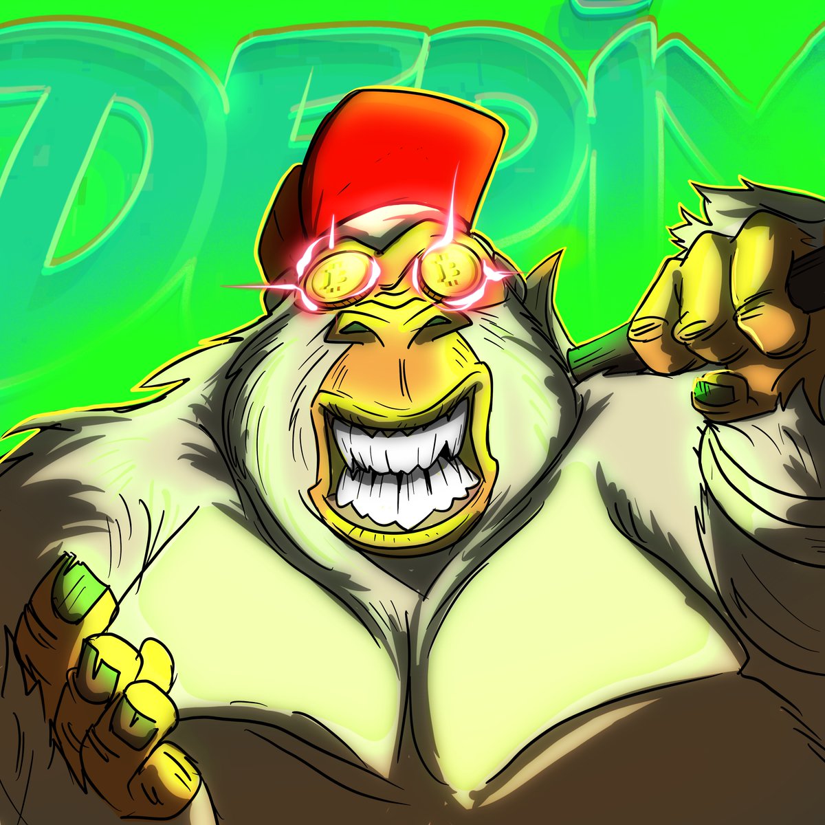 ApeChainRILLAZ's tweet image. Imagine fading DEPIX on a day like today 👀 #100kBTC 🦍 347 LEFT TO MINT including 1 unrevealed LEGENDARY! 💥

Mint link in bio 🔗