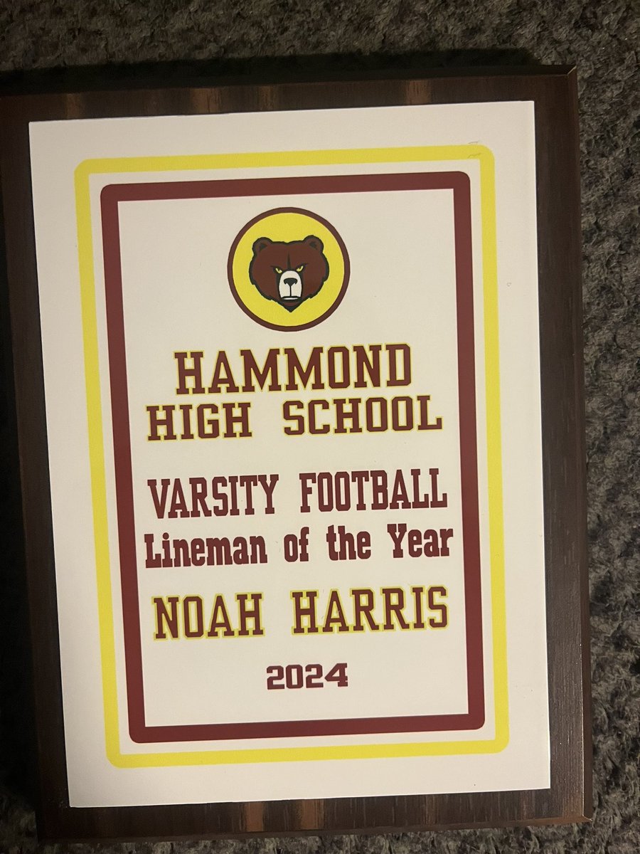 NoahHarris2007's tweet photo. Hard work pays off 💯 #AGTG @coachbann1 @HammondFB @HaHsathletics https://t.co/SIWBuVxwuy