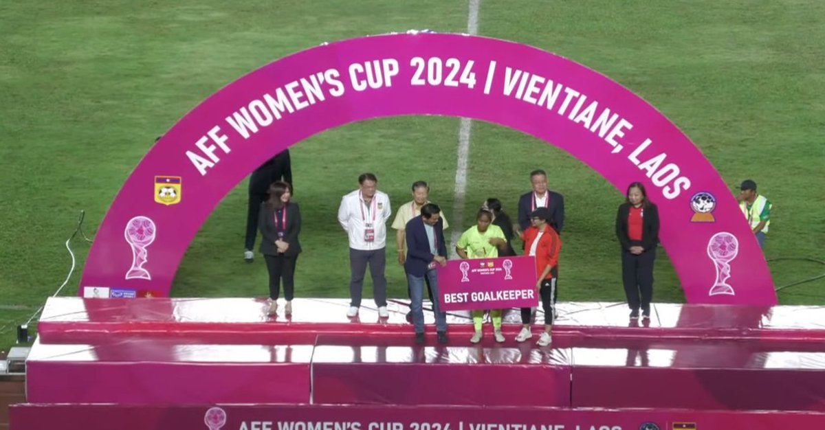 SeJakarta_id's tweet photo. Kiper Timnas Indonesia Laita Menjadi Kiper Terbaik Piala AFF Women’s Cup 2024

#timnasday #garudapertiwi #Laita https://t.co/jJ5BN3VssO