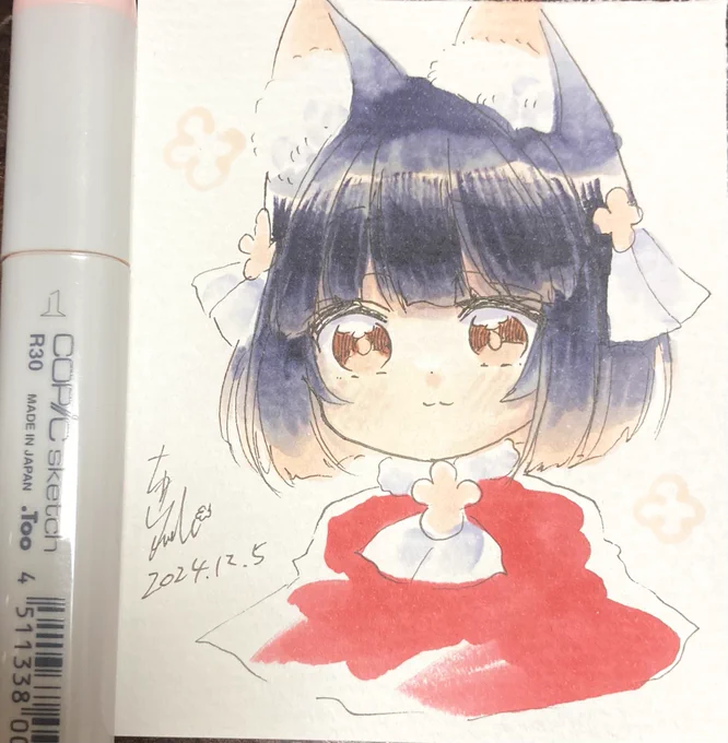 なおちゃん #1日1絵ちま 