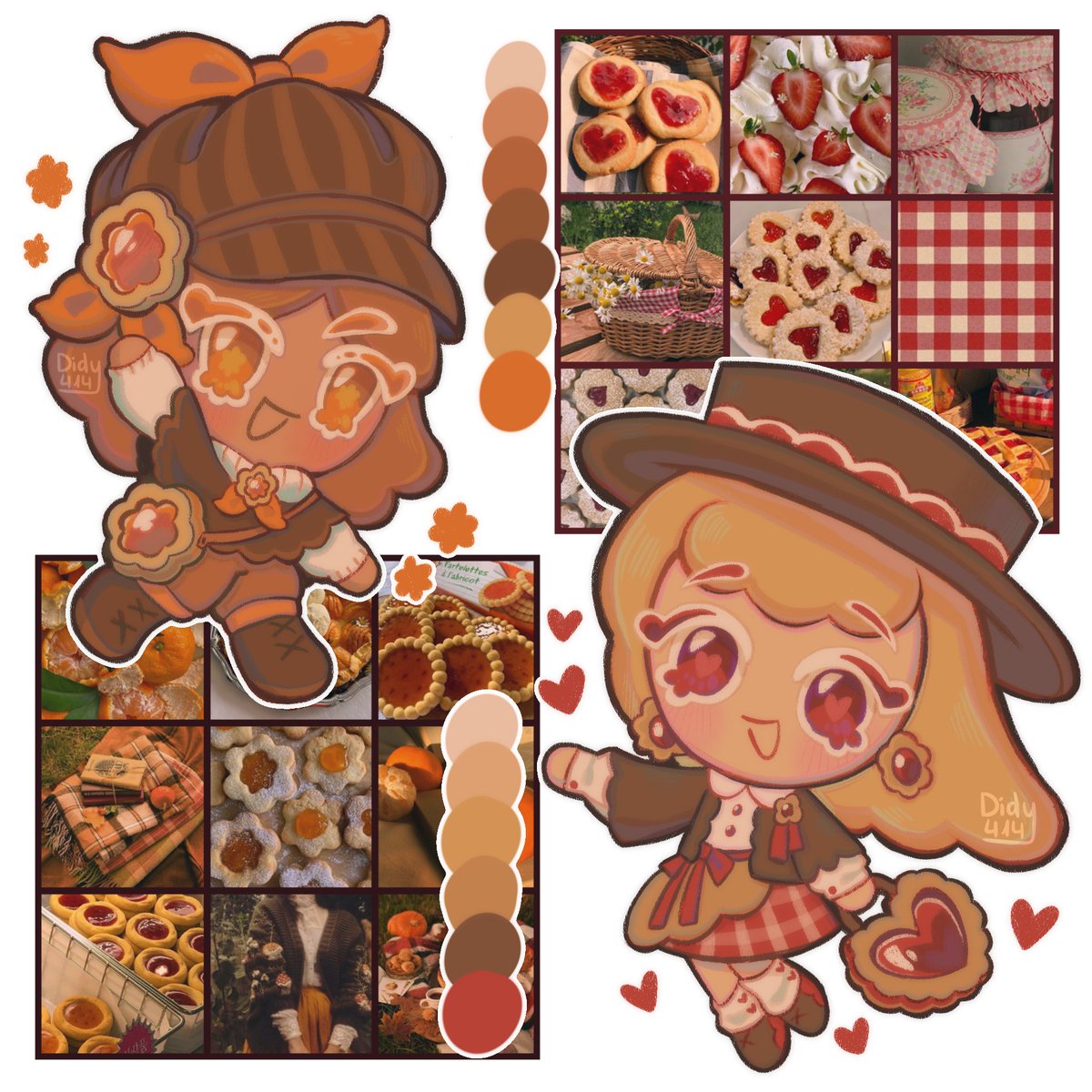 didy414's tweet photo. orange jam and strawberry jam! 🍊🍓
#cookierun #adoptable https://t.co/hrTcpisvME