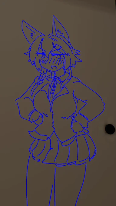 描かせていただきました 