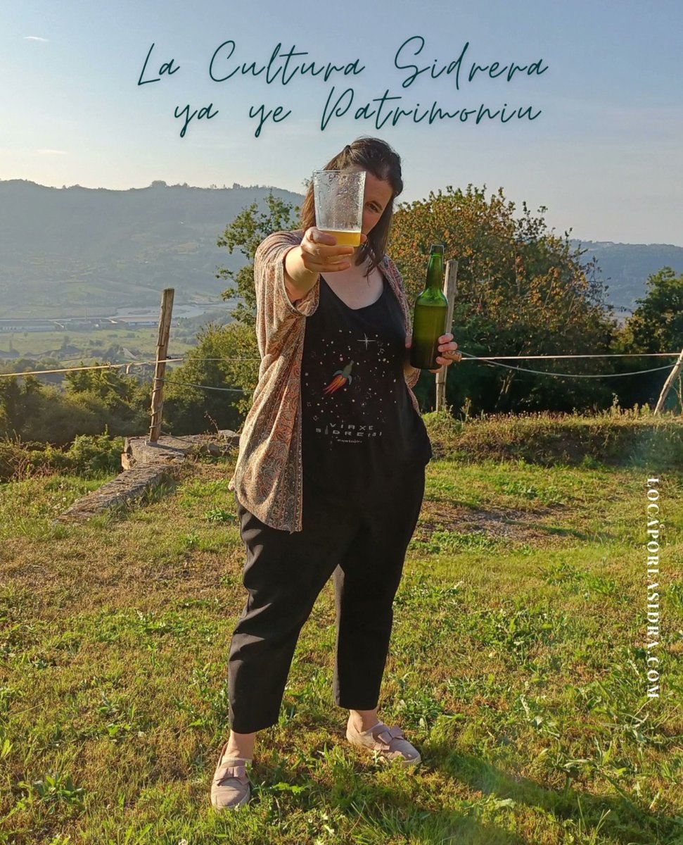 Lloquines y lloquinos pola sidra 𝕥𝕒𝕞𝕠𝕤 𝕕𝕖 𝕟𝕠𝕣𝕒𝕓𝕠𝕟𝕒 👏👏, la nuesa cultura, de la que formamos parte ➡️ la #CulturaSidreraAsturiana foi declarada ℙ𝕒𝕥𝕣𝕚𝕞𝕠𝕟𝕚𝕦 ℂ𝕦𝕝𝕥𝕦𝕣𝕒𝕝 𝕀𝕟𝕞𝕒𝕥𝕖𝕣𝕚𝕒𝕝 𝕕𝕖 𝕝𝕒 ℍ𝕦𝕞𝕒𝕟𝕚𝕕𝕒́ pola UNESCO 
Toca celebralo 😍🍾