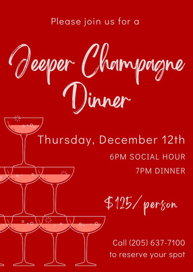 AnvilPub's tweet photo. Our Champagne dinner is just a week aways! Call today for reservations 2056377100 .Limited seat available. Kick of your holiday with bubbles🥂🍾 #theanvilpubandgrill #jeeperschampagne https://t.co/slAzM5qSYB