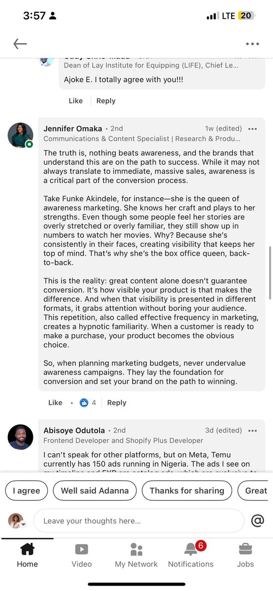 ChyessMo's tweet photo. Awareness is important when it comes to marketing https://t.co/ovgaWIHSYq