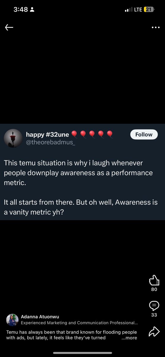 ChyessMo's tweet photo. Awareness is important when it comes to marketing https://t.co/ovgaWIHSYq
