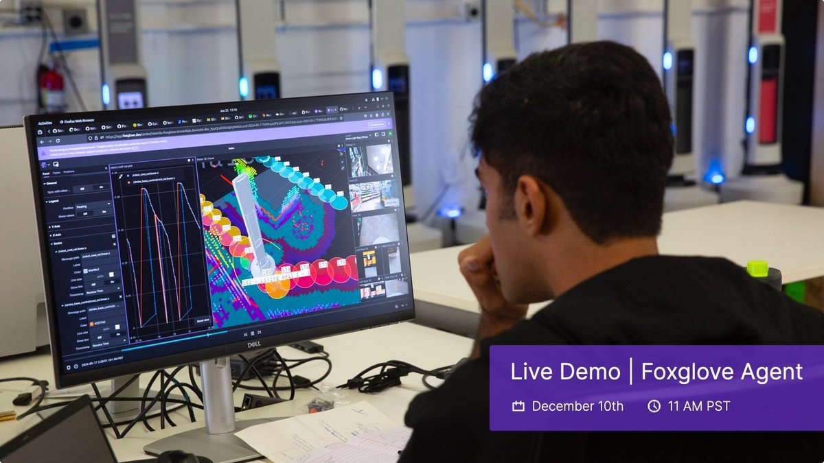 Learn how to easily access your robotics data collected in the field from the comfort of your desk. 

📆  Join us on December 10th for a virtual live demo of the Foxglove Agent. 

The Foxglove agent simplifies data extraction and management by running directly on your robots,