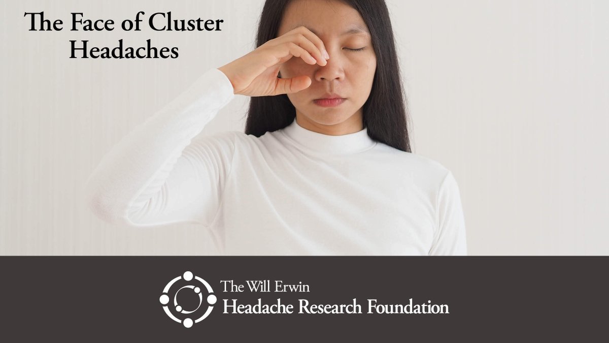 Cure_Headaches's tweet photo. Headache disorders are largely undetectable to the human eye. Discover the Face of Cluster Headaches in this video from The Will Erwin Headache Research Foundation. https://t.co/g5IHIUZFBU

#HeadacheResearch https://t.co/QcbE3irRcW