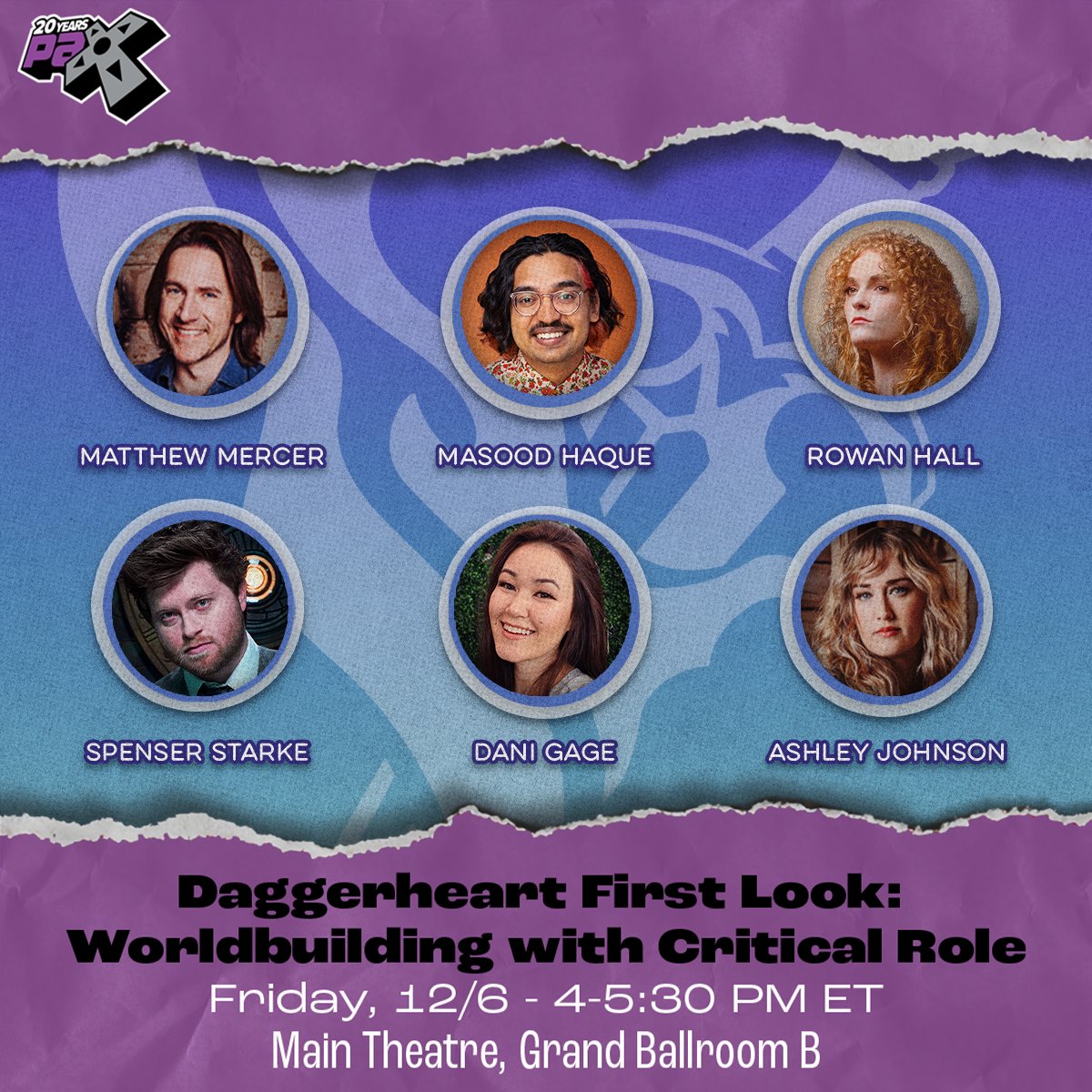 DarringtonPress's tweet photo. It all starts tomorrow #PAXUnplugged!
At our booth #3535:
Signings:
- @Kyleshire Friday 2pm
- @SpenserStarke & @TheRowanHall Saturday 12pm
Demos: #ForTheQueen & #QueenByMidnight
Main Theater:
Daggerheart Panel Friday 4pm
Demo Hall:
Play #Daggerheart
๐ https://t.co/ezhN1vybOq https://t.co/0ELNfSr89A