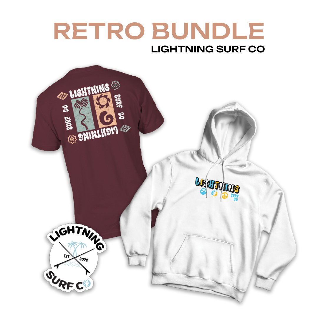 lightningsurfco's tweet photo. 🎁 Bundles are here! Save 20% compared to buying separately—tees, hoodies, and more. Perfect gifts for the holidays!
Tap the link in bio to shop now!
#LSC #Lightningsurfco https://t.co/gfPv7tQOLx