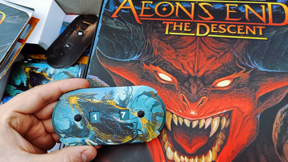 Sir Thecos (@sirthecos) on Twitter photo Hey everyone! In my latest YouTube video, I'm unboxing 'Aeon's End: The Descent' by <a href="/IBCGames/">Indie Boards and Cards</a> - come by and check out the video!
You'll find the video here: buff.ly/41ezLw5 😎
#boardgames #gaming Hey everyone! In my latest YouTube video, I'm unboxing 'Aeon's End: The Descent' by <a href="/IBCGames/">Indie Boards and Cards</a> - come by and check out the video!
You'll find the video here: buff.ly/41ezLw5 😎
#boardgames #gaming