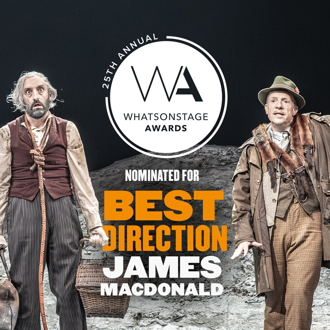 Congratulations to James Macdonald who has been nominated for Best Direction at the 25th @whatsonstage awards. 

#WOSAwards

Don't Wait, Vote Now 👉  awards.whatsonstage.com