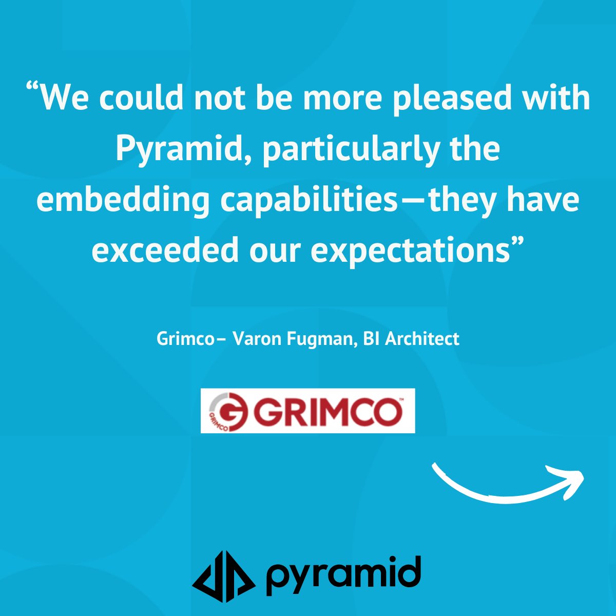 PyramidBI's tweet photo. 👥🌶️Behind every brilliant business decision is a leader who knows how to turn numbers into action. And when they use Pyramid Analytics? 
Our customers aren’t just users; they’re innovators who joined us to redefine what’s possible with data. Together, we’re making decisions smarter, faster, and, dare we say, better.
Curious what they know that you don’t? Let’s find out together.

Grimco, Inc.
TFG (The Foschini Group)
Premier Foods
Volkswagen Group

#Data #GenerativaAI #GenBI #BusinessInsights #DataInovation #AI #Analytics