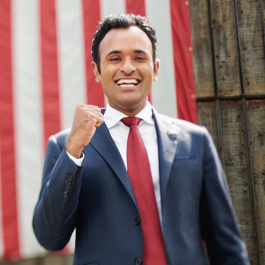 DisavowTrump20's tweet image. 🚨NEW: Vivek Ramaswamay, an incoming member of the Trump Administration, has announced plans to cut hundreds of billions of dollars to Social Security, Medicare, and Medicaid when Trump is in office.

RETWEET to let the American people know what they voted for!