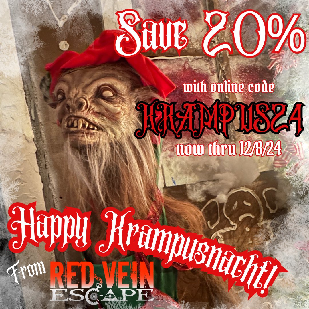 Krampus is coming for ya’ tonight!