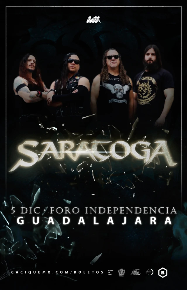 Llegó el día... <a href="/Saratoga_/">Saratoga</a> en <a href="/foindependencia/">Foro Independencia</a> esta noche.
Boletos en taquilla.
Presentado por <a href="/CACIQUEMx/">CACIQUE Entertainment</a>