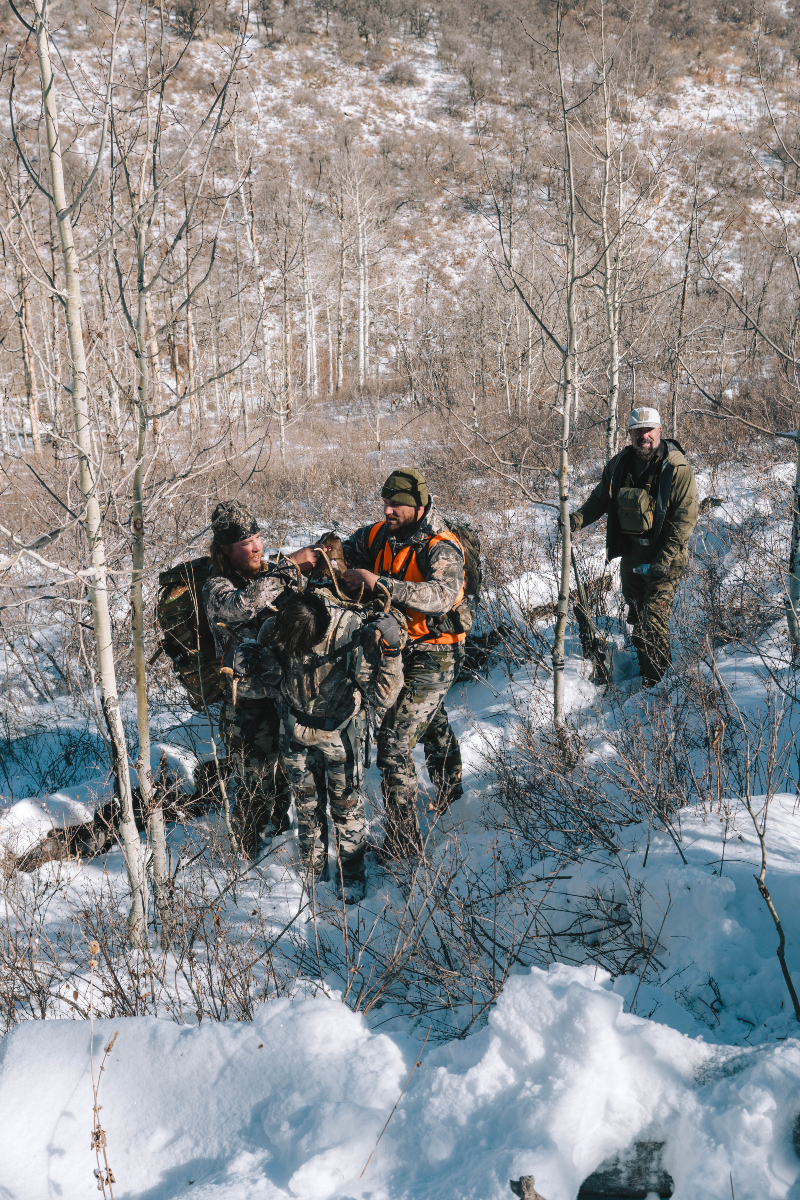 FoutsLeadership's tweet photo. Hard work, grit, and a solid crew—packed out and earned every step of the way. No shortcuts, just dedication. 🏔️🦌 #Hunting #PackingOut #TeamWork https://t.co/q5kBecXQe1