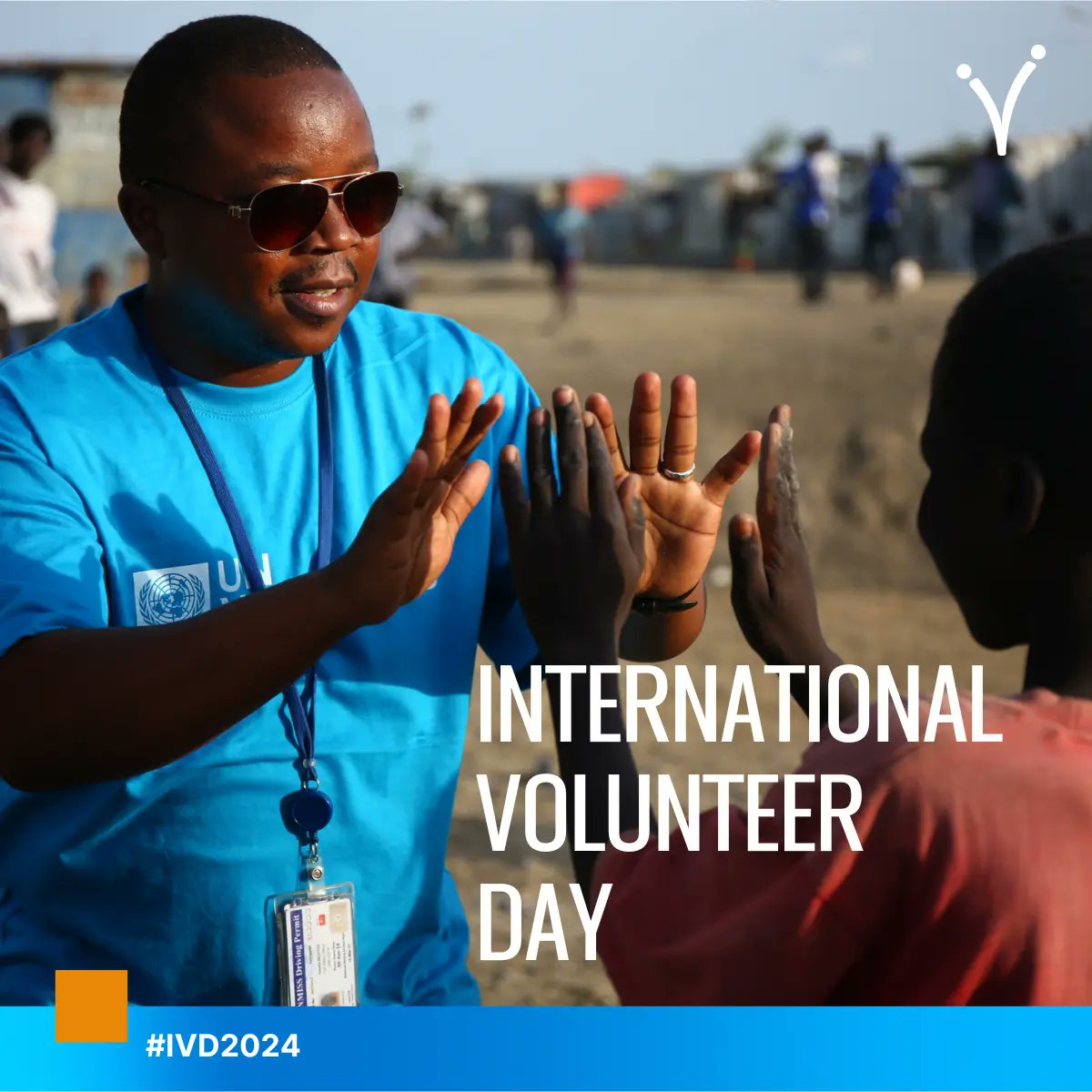 UNDPSouthAfrica's tweet photo. Progress begins with purpose.

Volunteers are the heartbeat of transformation—demonstrating remarkable adaptability and embracing innovative ways to serve communities worldwide. Their selfless actions remind us that the power to make a difference lies within us all.

#IVD2024 https://t.co/P63pu8SFV3