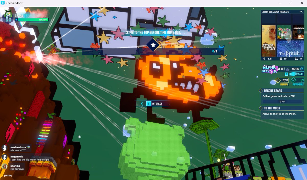 ZicmAXX's tweet photo. Rescuing adorable creatures at the Zombie Zoo in @TheSandboxGame. Even undead animals need love! 🧟‍♀️🐼 @ZombieZooArt https://t.co/a7VuufSnXl #TheSandbox #AlphaSeason4 #AS4SocialChallenge https://t.co/bZq9b6SHkb