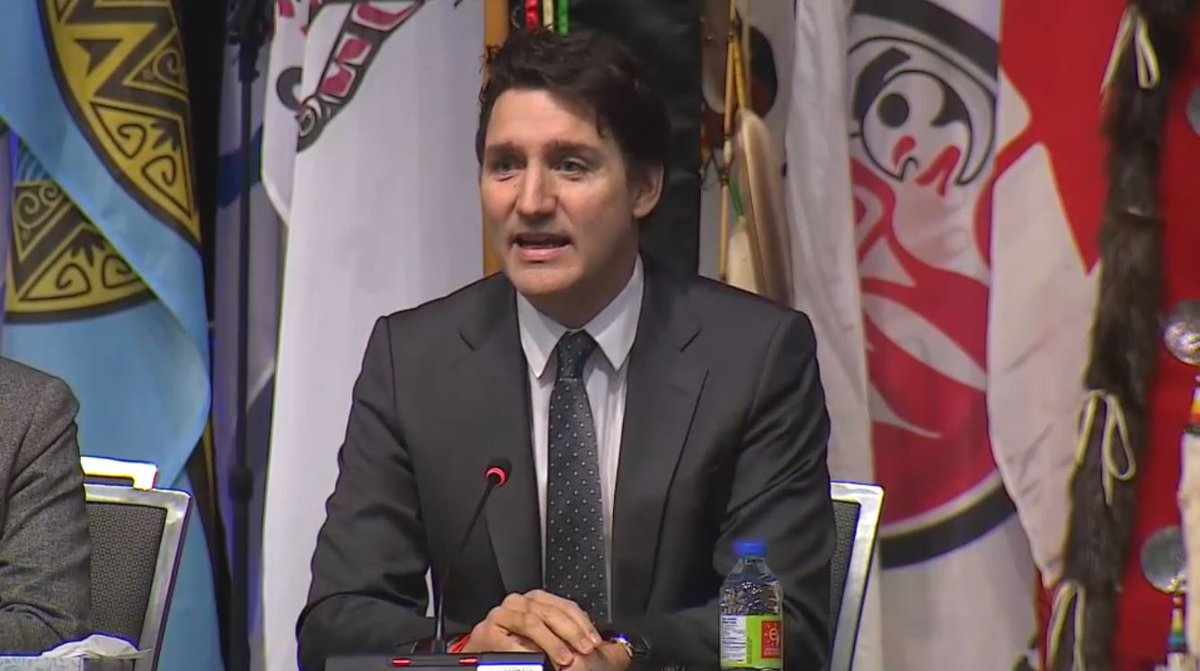 LIVE: PM Trudeau addresses AFN's Special Chiefs Assembly in Ottawa  
➡️ow.ly/986450UlHgI

EN DIRECT : Discours du PM Trudeau à l’assemblée extraordinaire des chefs de l’APN à Ottawa  
➡️ow.ly/msAB50UlHgG

#cdnpoli | #polcan