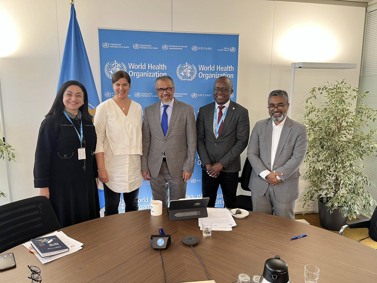 TerezaKasaeva's tweet photo. Today, @WHO DG @DrTedros virtually met with the dynamic WHO Civil Society Task Force on #TB to discuss the critical role of civil society in amplifying voices of affected communities, increasing investments and translating committments to action. #Inspired #EndTB #HealthForAll https://t.co/dGuOa5zDyg
