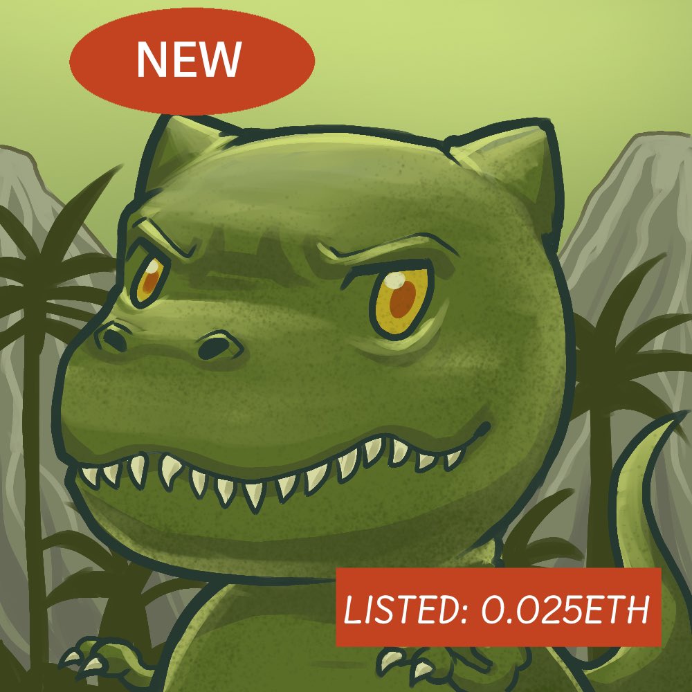 New drop of Poppoppets2!
Poppoppet no.252🦖
Price:0.025eth

Link👇