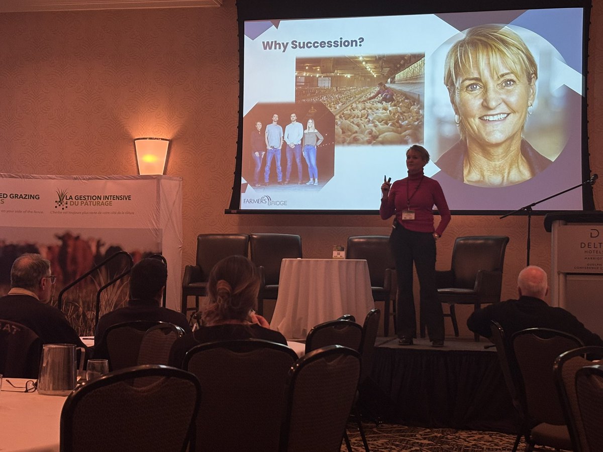 CFGA_ACPF's tweet photo. Thanks to Maggie van Camp from @theloft32 for sharing the closing keynote for the CFGA’s annual conference. Her presentation was “Build your Farm’s Future WITH the Next Generation” and featured special guests Nia and Marc Jones.
#ACPF24
#CFGA24 https://t.co/AGsW2cElGf