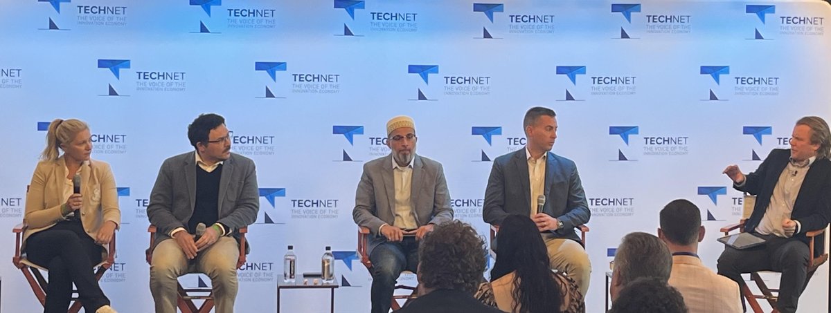 TechNetUpdate's tweet photo. The rise of AVs and EVs is reshaping how we think about transportation. #TechNetSPC24 panel, Driving the Future: America’s Leadership in Electric and Autonomous Vehicles, highlighted the intersection of these technologies and their impact on transportation. https://t.co/QseUd0HXjH