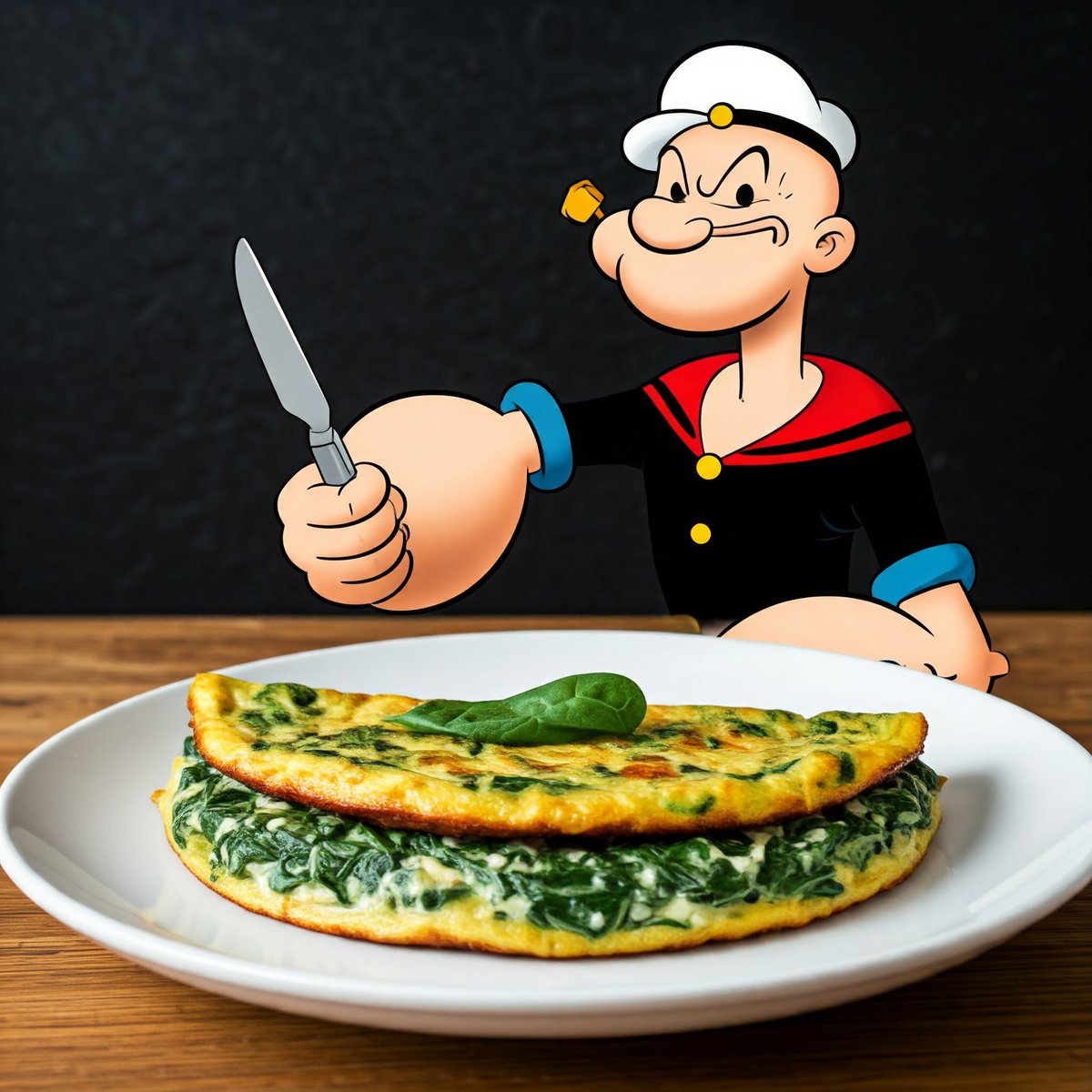 GptCuisine's tweet photo. 💪 "Got spinach? Channel your inner Popeye! 🌱 🥚 Try our Spinach and Cottage Cheese Omelette—healthy, delicious, and packed with protein. 🧀🍳 Create your own recipes with just a few ingredients! 🤖👩‍🍳 Check it out 👉https://t.co/gaJtLpxyRq https://t.co/rY3Fem1vhT