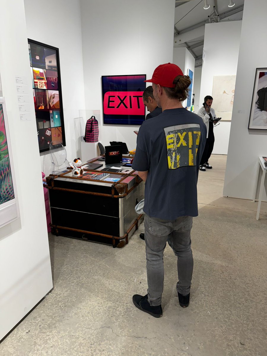 EXIT369io's tweet photo. ART MIAMI 2024 - Booth AM410
#EXITART #EXITSURF #EXIT369 #ARTMIAMI2024 #ArtBasel2024 https://t.co/WTEUjJjd4E