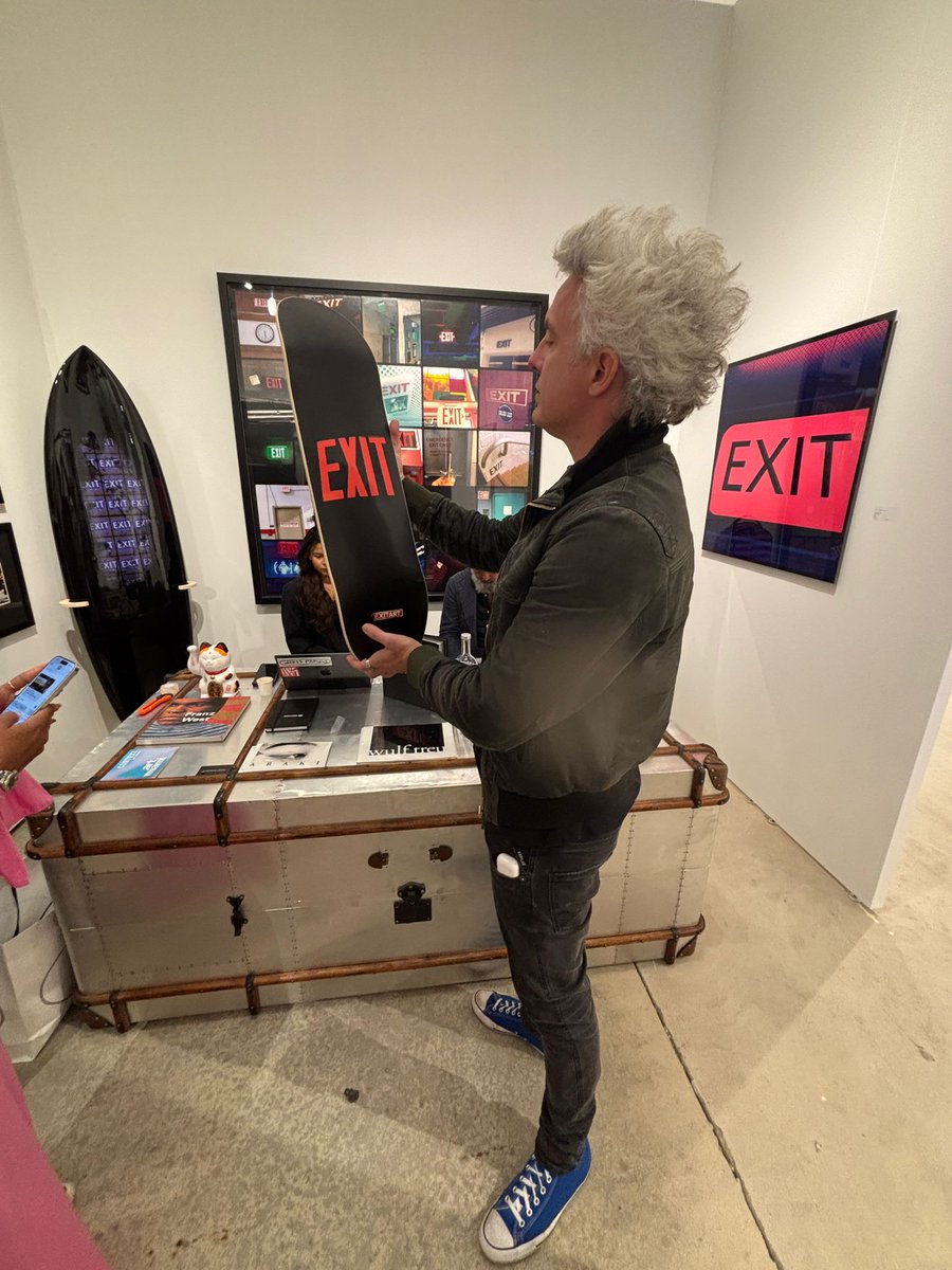 EXIT369io's tweet photo. ART MIAMI 2024 - Booth AM410
#EXITART #EXITSURF #EXIT369 #ARTMIAMI2024 #ArtBasel2024 https://t.co/WTEUjJjd4E
