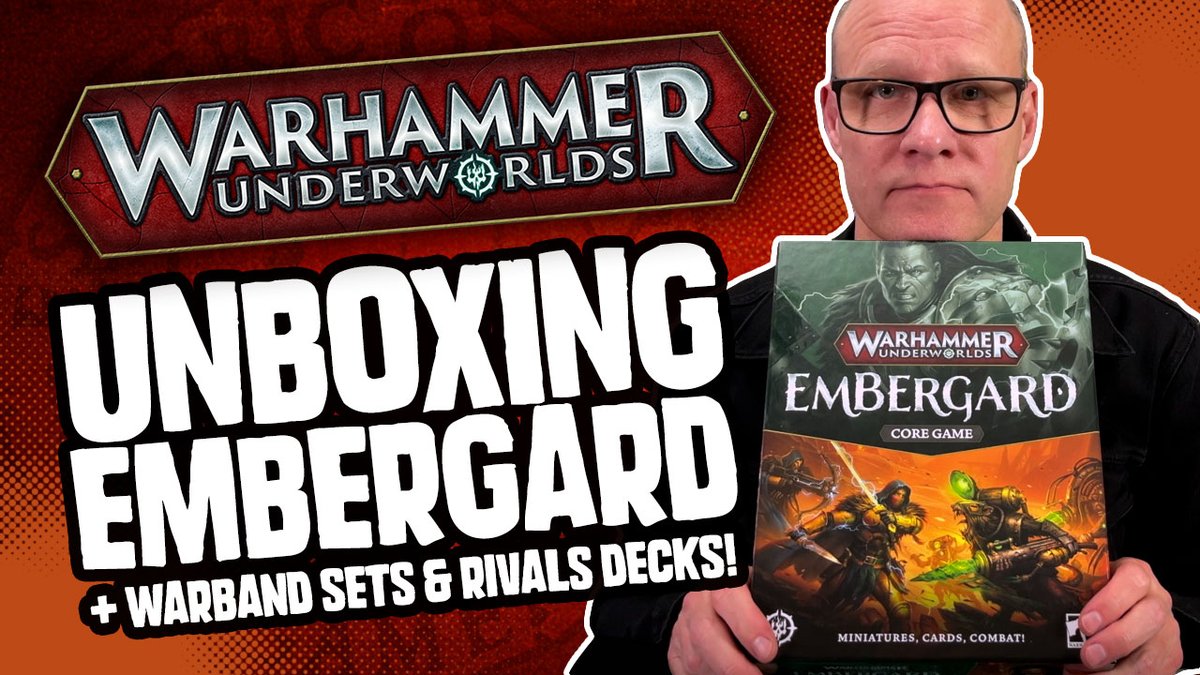 EOGamers's tweet photo. Peter reviews the new #WarhammerUnderworlds set, #Embergard (plus some brand new war bands and rivals decks), and shows off his painted minis!
https://t.co/k7nVcVErE3
@warhammer #AdWIP #NewUnderworlds #WarhammerCommunity #Warhammer https://t.co/Z591Spz25a