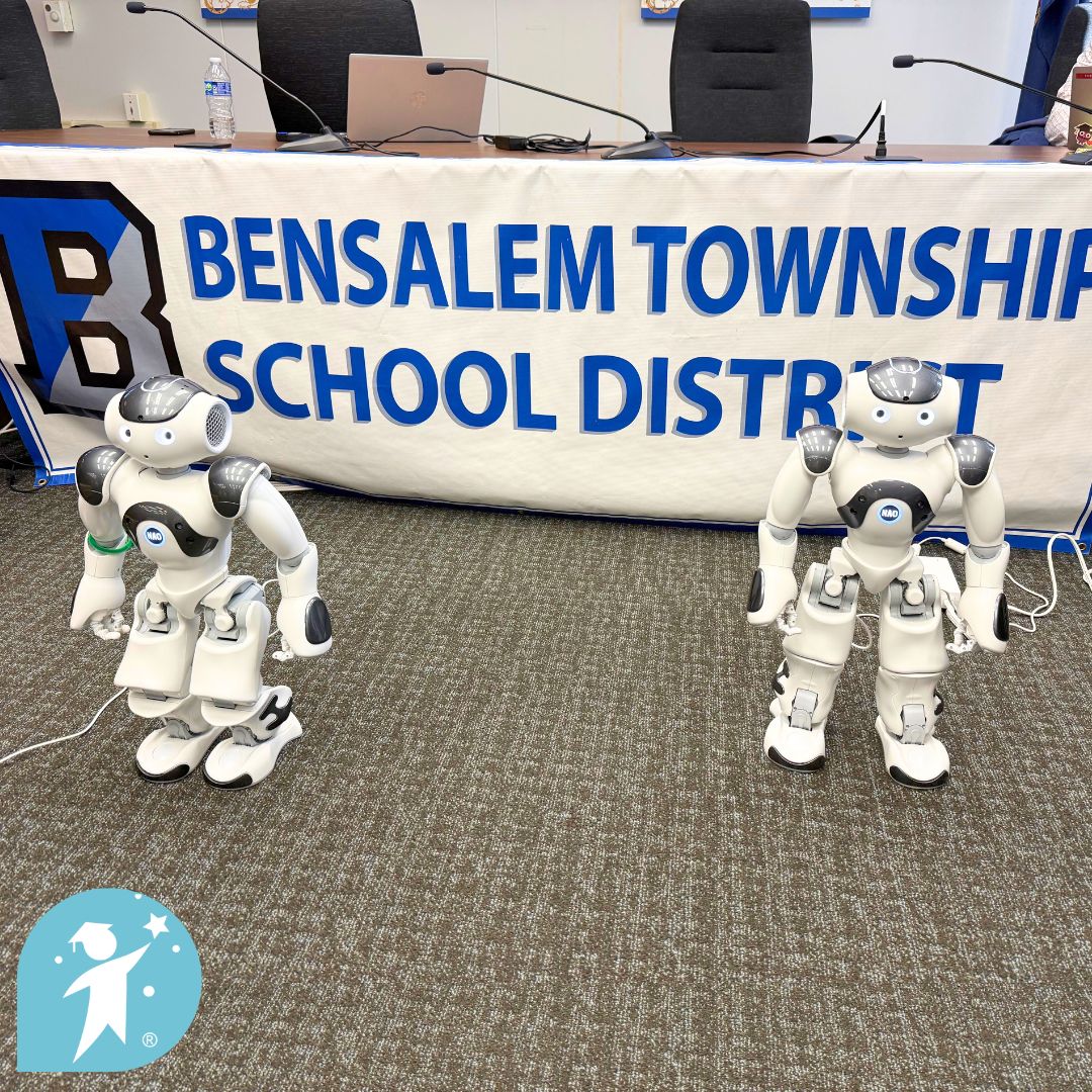 Eduscape's tweet photo. ๐ค Thanks for having us @BensalemSchools! Our recent workshop provided an engaging environment where educators explored programming their NAO robots with Python.
Letโs #RethinkLearning together! ๐๐
#Eduscape #EdInnovation #RethinkLearning #PASchools #Robotics https://t.co/EYaLbYgsAb