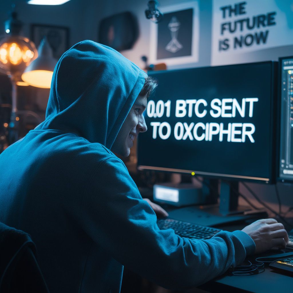 LOTChainBTC's tweet photo. Days later, a dormant Bitcoin wallet, inactive since 2009, sent 0.01 BTC to 0xCipher. The wallet was rumored to be one of Satoshi's originals. Was this confirmation—or a red herring?

#Bitcoin #Satoshi #CryptoMystery #Blockchain #Cryptography https://t.co/lojsGx0EqA