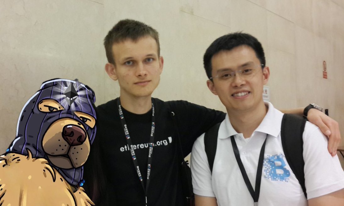 It was nice meeting my Billionaire friends cz &amp; vit