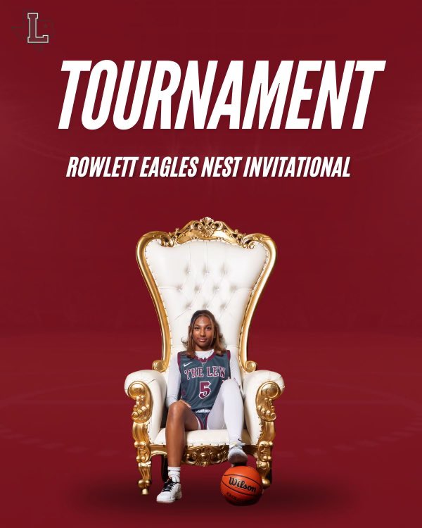 It’s Tournament Time‼️
⏰Varsity- 3:30pm &amp; 6:30
🆚 Lebanon Trail &amp; Humble
📍Rowlett HS

#BelieveInTheLew🔥🏀