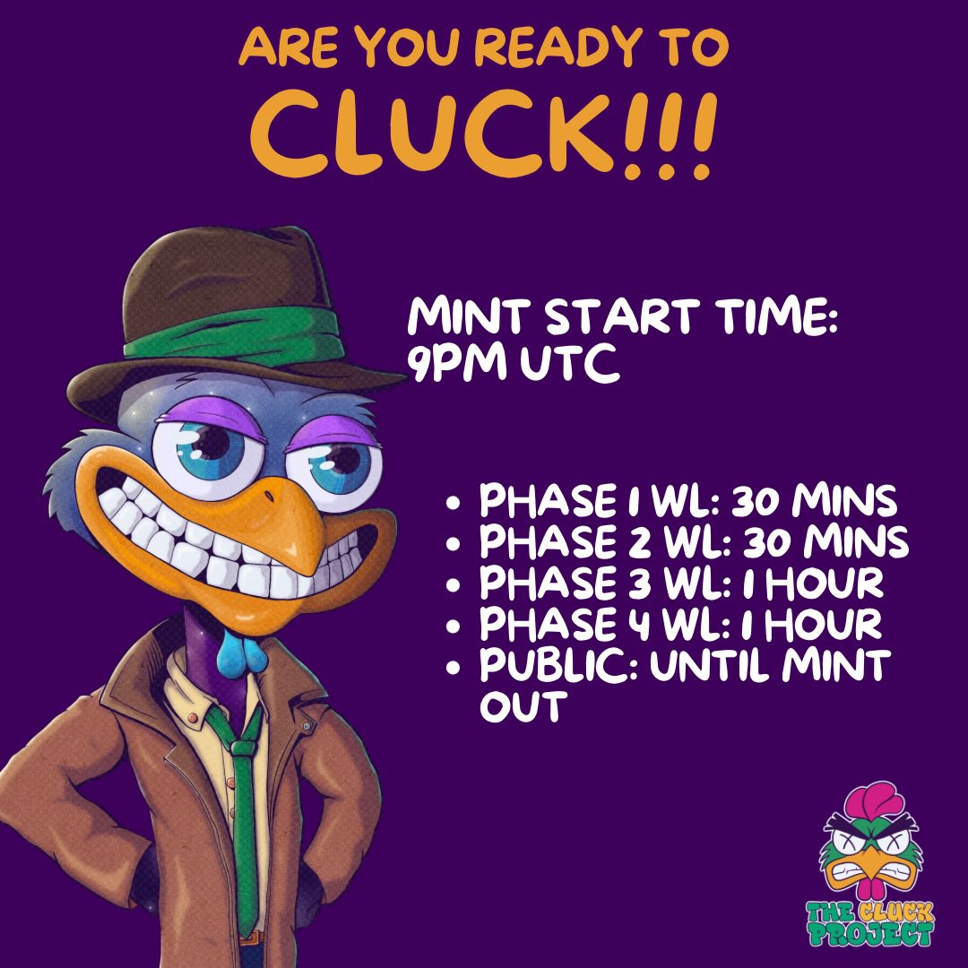 Cluck Project tweet media