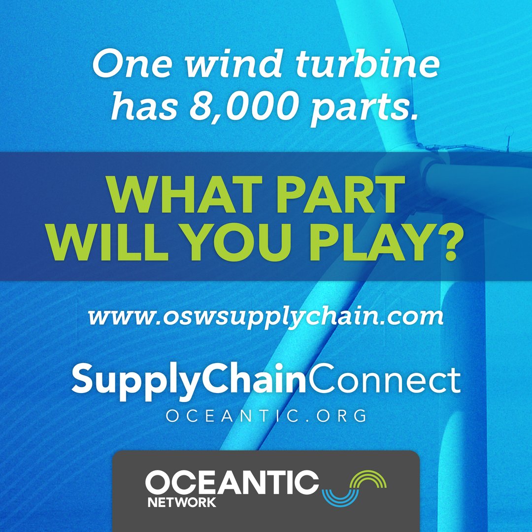 oceanticnetwork's tweet photo. Are you ready to play a part in the growing #offshorewind industry? 

Supply Chain Connect is your gateway to discovering opportunities, partnerships, and growing your business.

Ensures that you're part of the conversation. List your business for FREE: https://t.co/tGHDlT87NE https://t.co/S4YYrnFN4d