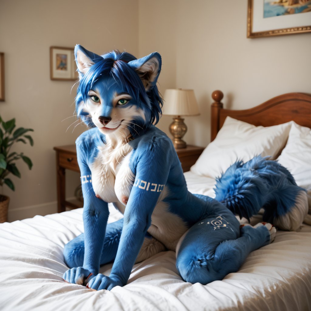Furry_AI's tweet photo. [NSFW] Live action Krystal set 
Posted by RZ_1911 to r/FurAI https://t.co/ppTJX8bRne