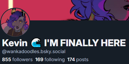 turns out I'm shadowbanned on both my regular art twit and this one, so I'm making the change and you'll have to follow me over here!
bsky.app/profile/wankad…