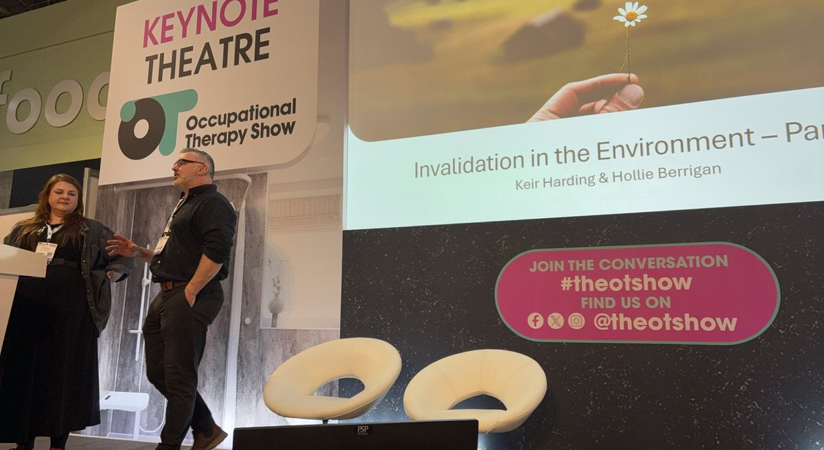 Thahmina_OT's tweet photo. Throwback to this time last week when I was at #TheOTShow Conference in Birmingham. It was truly delightful to be in the presence of fellow #OT s who are as passionate about the profession as I am. Great lectures demonstrating the #PowerofOT #OccupationalTherapy #TogetherGMMH https://t.co/JJs8YxBGri