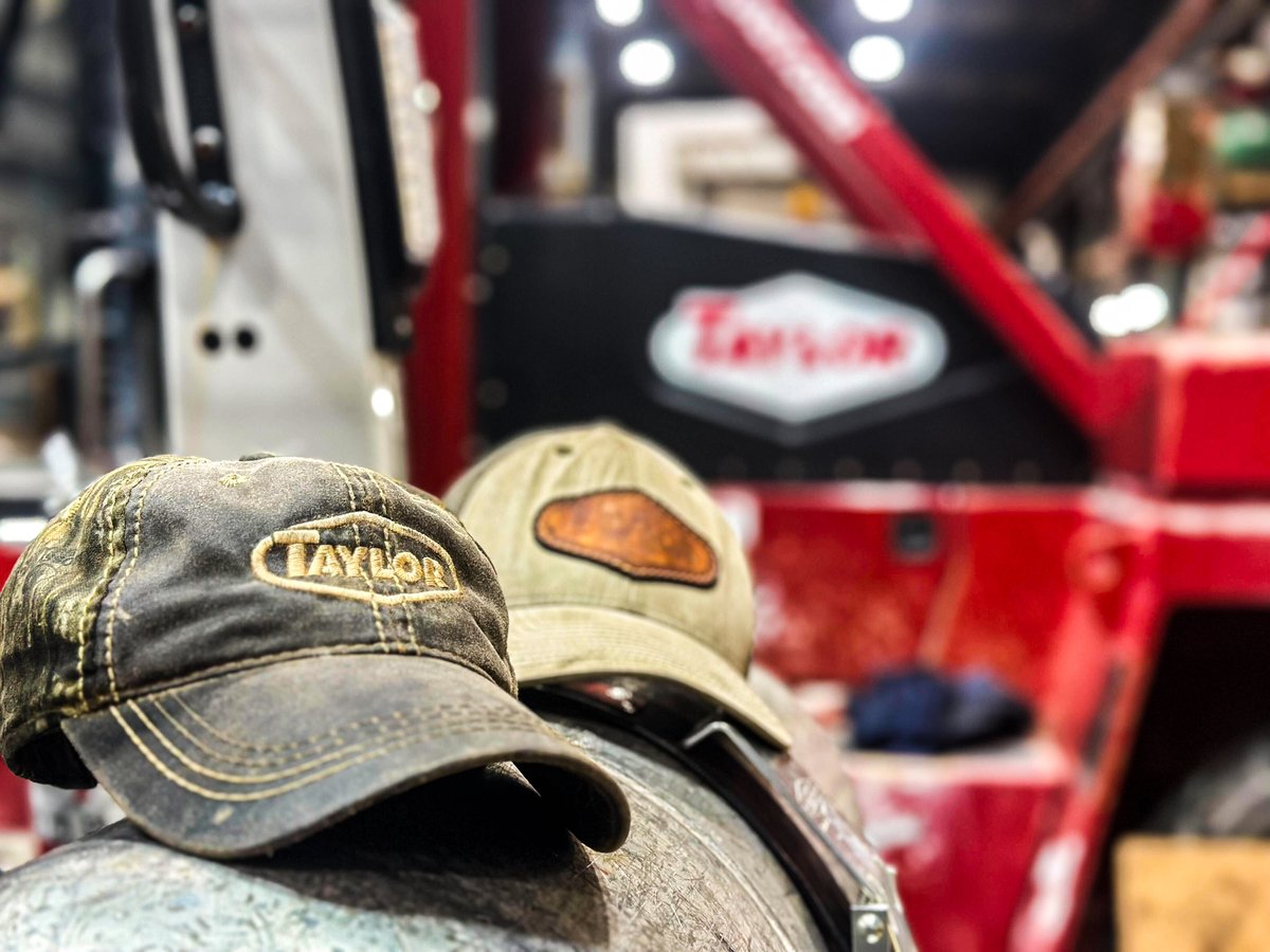 Making sure our hats need replacing before your Taylor lift truck ever does.

<a href="/Taylor_Machine/">Taylor Machine Works</a>
#taylorbigred #taylormachineworks #lifttrucks #forklift