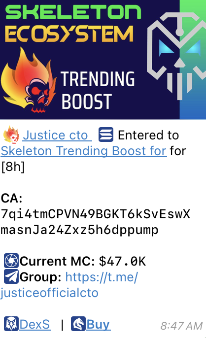 Justice CTO tweet media