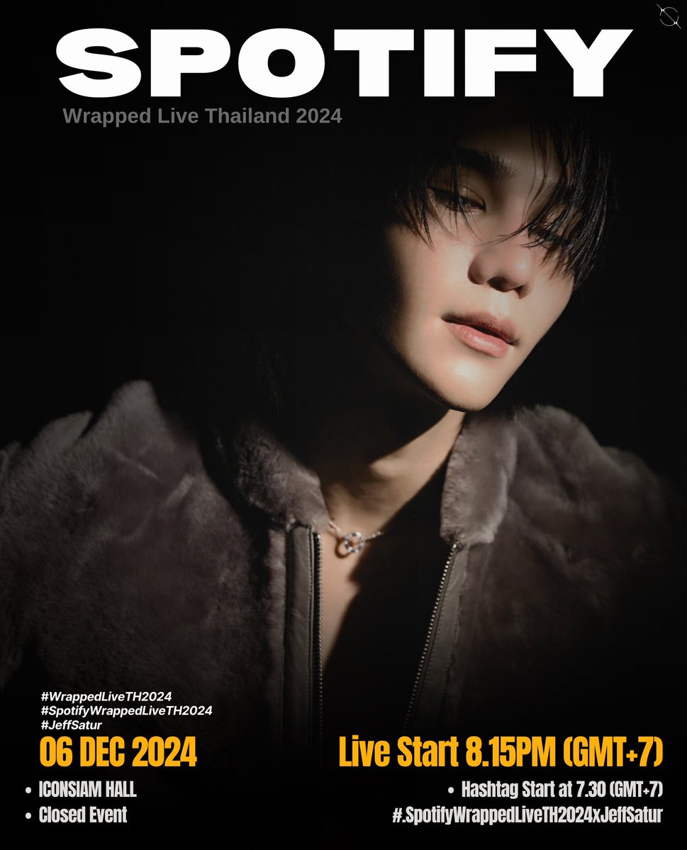 ManuSatsLykyou's tweet photo. Tomorrow is the Day! Tomorrow I will see my favourite people together again being clingy🥹💛💜 I miss them and their interactions so much😭

#SpotifyWrappedLiveTH2024
#WrappedLiveTH2024 #JeffSatur #TINNASIT #JeffBarcode #SatsUnit https://t.co/e3yZY65CRv