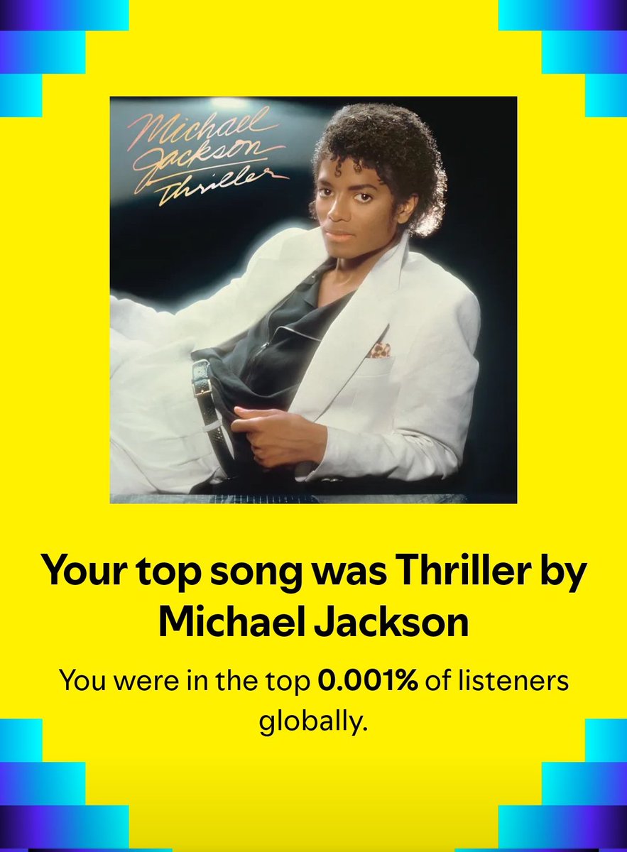MJ_Tsuki's tweet image. My top song of the year 🙂 #MichaelJackson #Thriller
#ThrillerChallenge2024 #SpotifyWrapped2024
